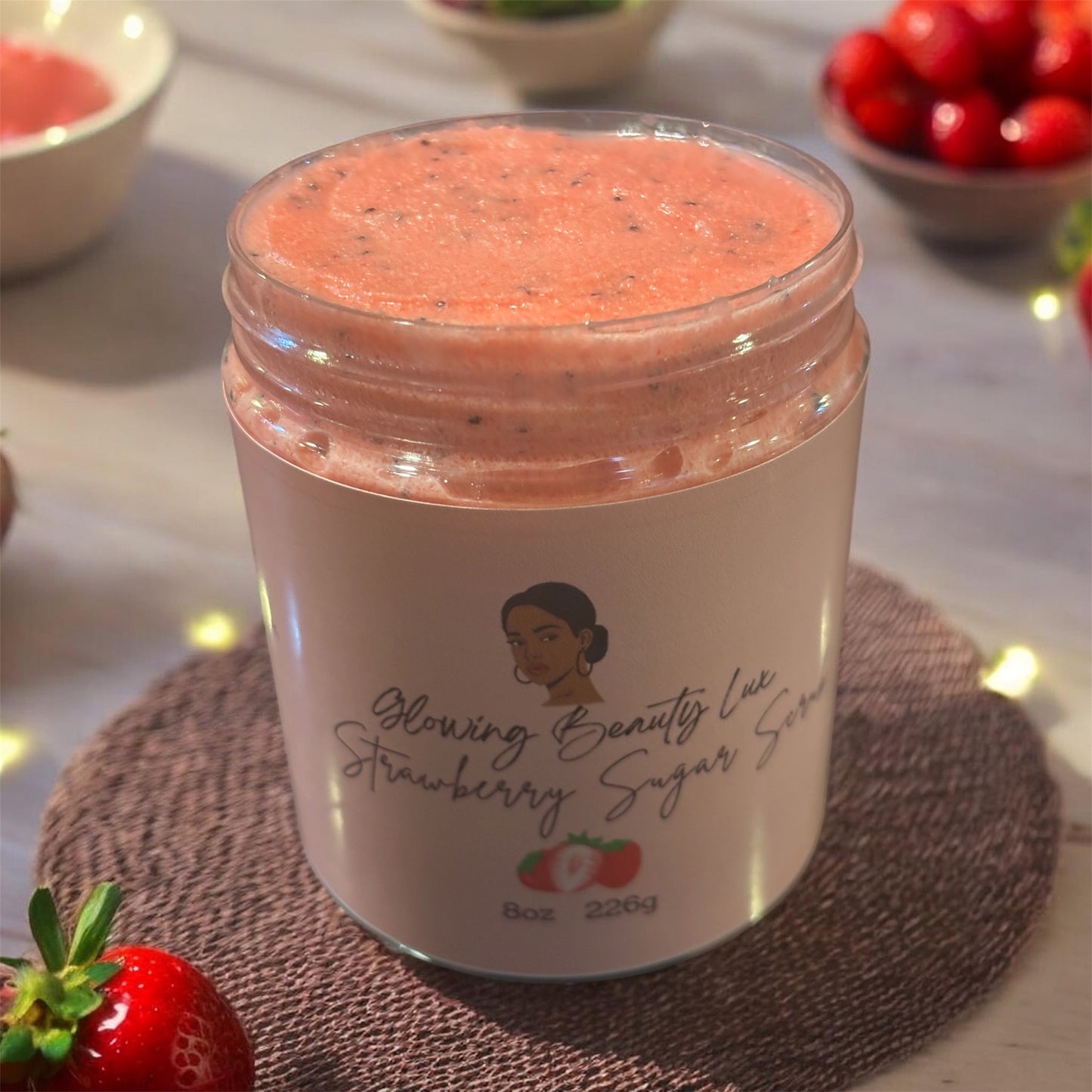 Strawberry Sugar Scrub